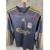 Liverpool 09/10 Away Black Long Sleeve Soccer Jersey